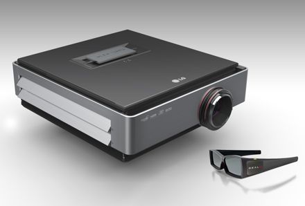 LG CF3D Full HD 3D projector